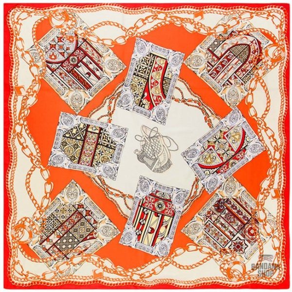 Accessoire mode : Bandana Châle au motif distinctif