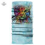 Bandana élastique multicolore pour chat