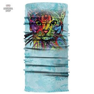 Bandana élastique multicolore pour chat