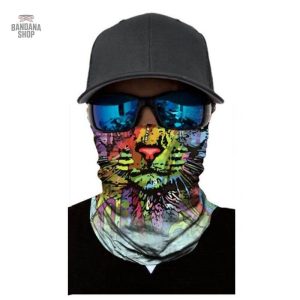 Accessoire coloré pour chat, bandana élastique