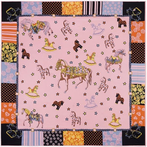 Accessoire cheval en bandana unique