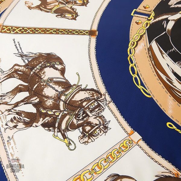 Bandana Luxueux avec motifs équestres