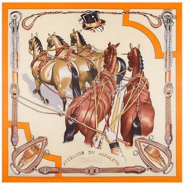 Bandana Chevaux Majestueux
