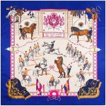Bandana design avec motif de chevaux militaires