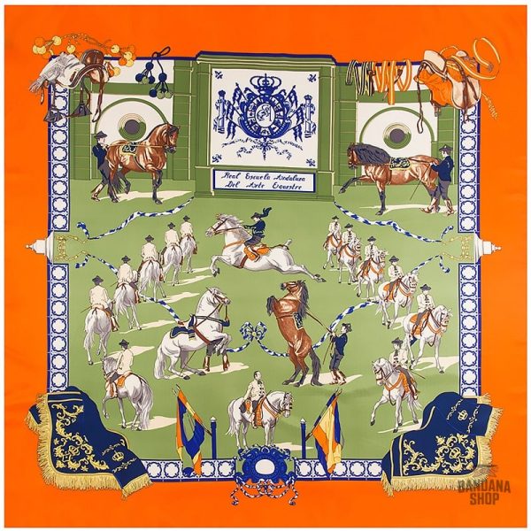 Accessoire mode Bandana Chevaux
