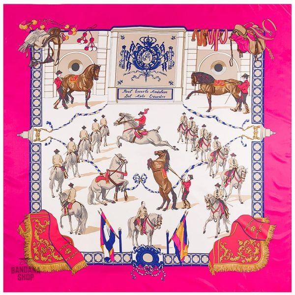 Accessoire unique Bandana chevaux militaires