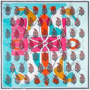 Accessoire tendance Bandana avec motif chevaux