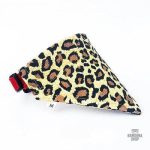 Bandana chien léopard pour un look tendance