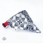 Bandana Chien Mosaïque de