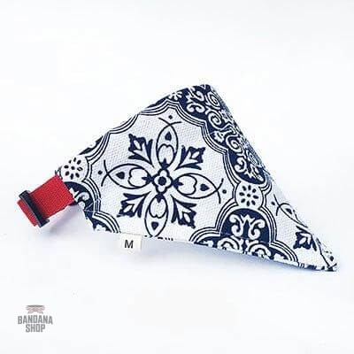 Bandana Chien Mosaïque de