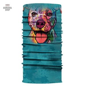 Bandana chien multicolore élastique