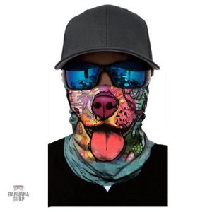 Accessoire coloré pour chiens, bandana élastique