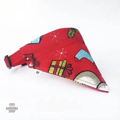 Bandana Chien Noël pour fêtes de fin d'année