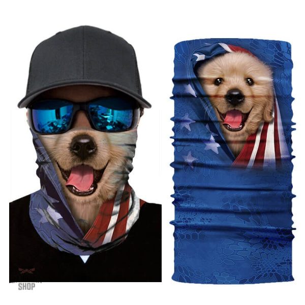 Bandana pour chien, design patriotique et tendance