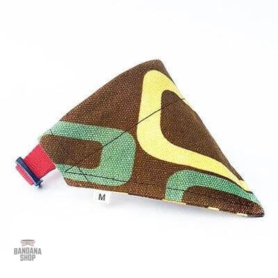 Bandana Chien Vert