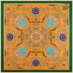 Bandana design unique Cité des Anges en tissu