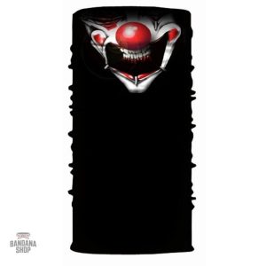 Bandana clown élastique dangereux de