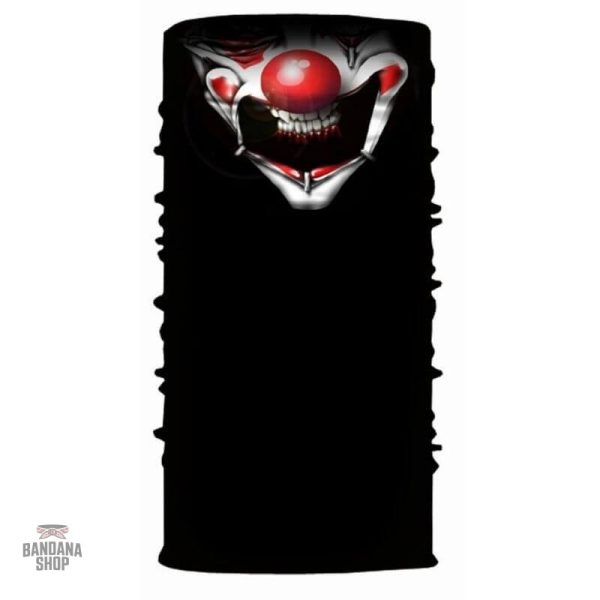 Bandana clown élastique dangereux de