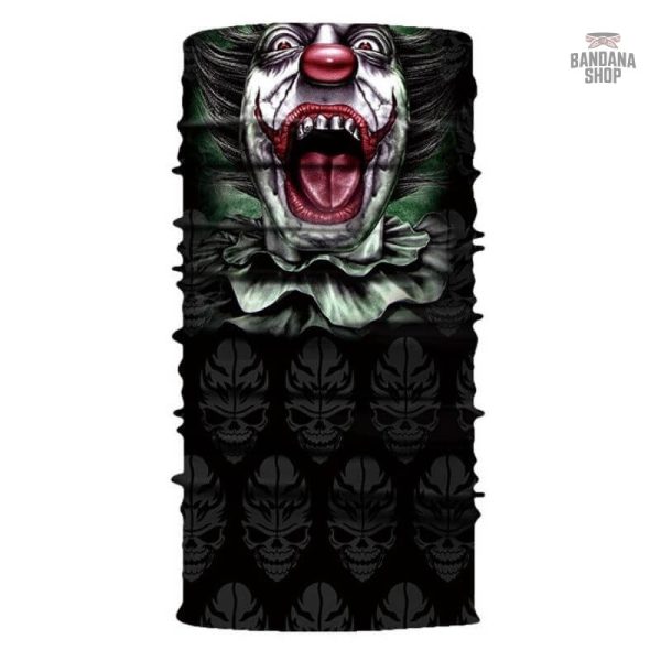 Bandana élastique Clown Infernal de