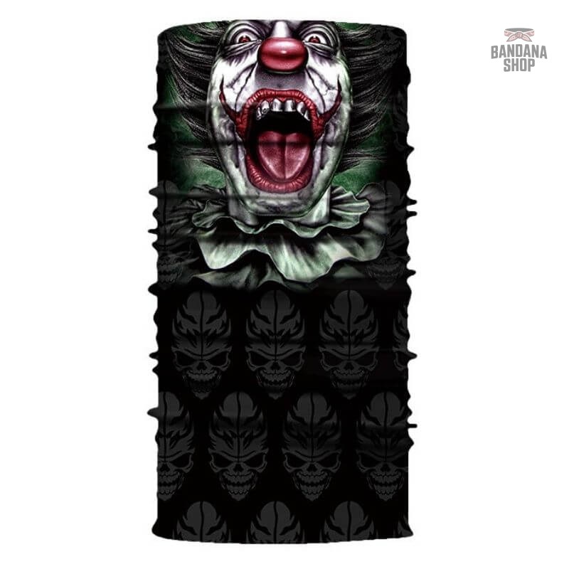 Bandana élastique Clown Infernal de