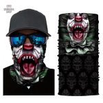 Bandana coloré style clown pour un effet saisissant