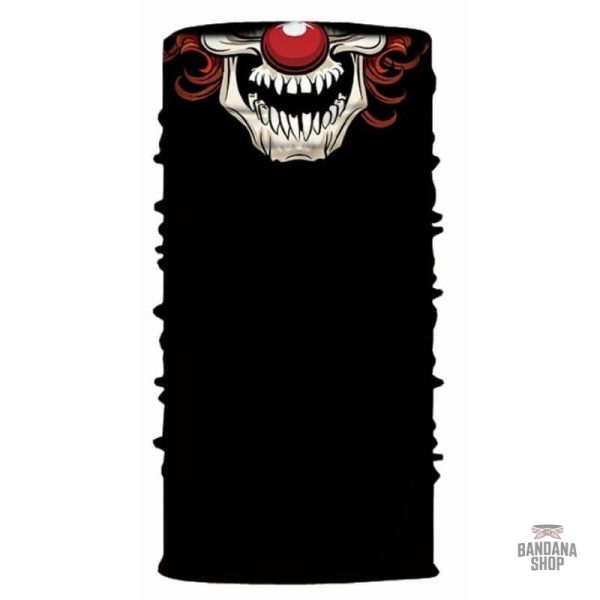 Bandana Clown Squelette élastique pour un look original