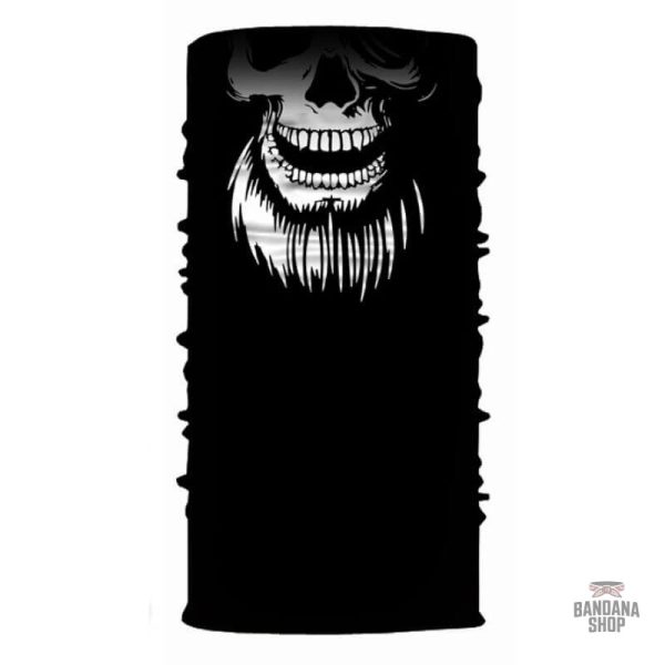 bandana-clown-tete-de-mort-barbe-1 Bandana Tête de Mort Élastique