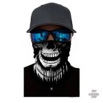 bandana clown tete de mort barbe 2