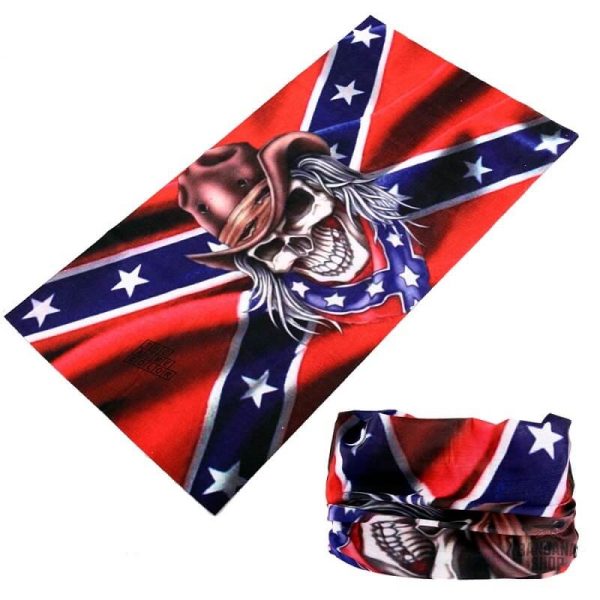 Bandana élastique Cowboy Skull de