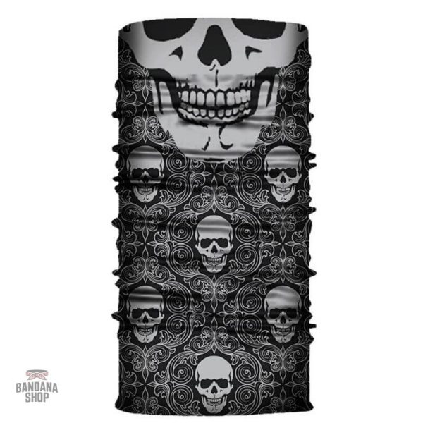 Bandana Crâne Antique élastique de