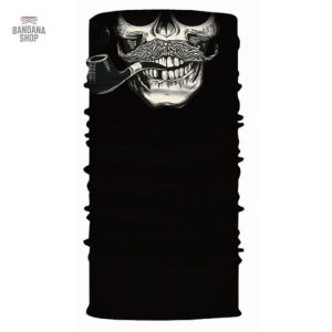 Bandana Crâne Gentleman élastique de
