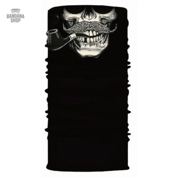 Bandana Crâne Gentleman élastique de