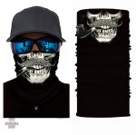 Bandana élastique avec motif crâne unique et élégant