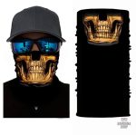 Bandana élastique avec motif crâne immortel