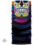 Bandana Crâne Maquillé élastique pour un style audacieux