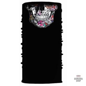 Bandana Crâne Mosaïque élastique de