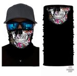Bandana élastique avec motif Crâne Mosaïque,