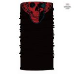 Bandana Crâne Rouge élastique pour un style audacieux