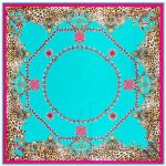 Accessoire mode bandana léopard