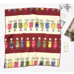 bandana dessin cheveux femme coiffure 2
