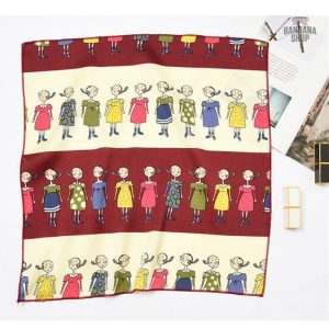 bandana dessin cheveux femme coiffure 2