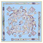 Bandana coloré avec motifs artistiques distinctifs