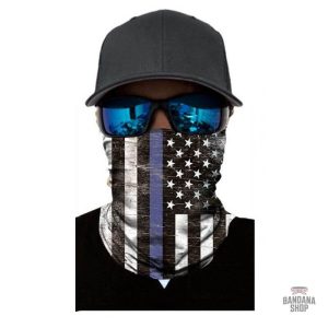 Bandana Élastique USA, style vintage Old School