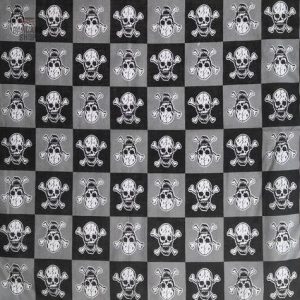 bandana echiquier tete de mort 2