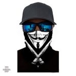 Bandana élastique avec design Épée Anonymous
