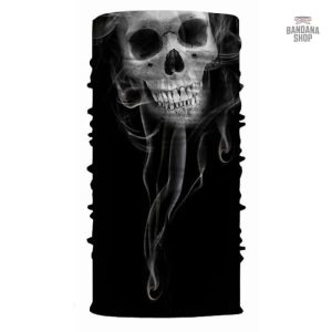 Bandana élastique tête de mort