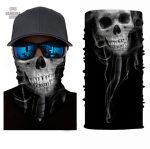 Bandana esprit tête de mort en design élastique