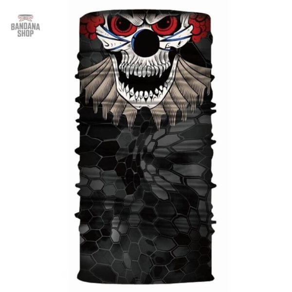 bandana-evil-clown-1 Bandana élastique Evil Clown de