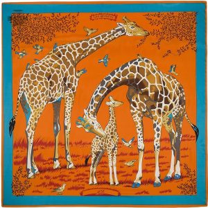 Design de bandana avec motifs de girafe