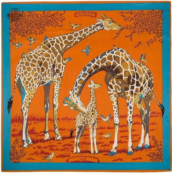 Design de bandana avec motifs de girafe
